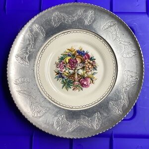 Vintage Triumph American Limoges Plate-Imperial Victorian T